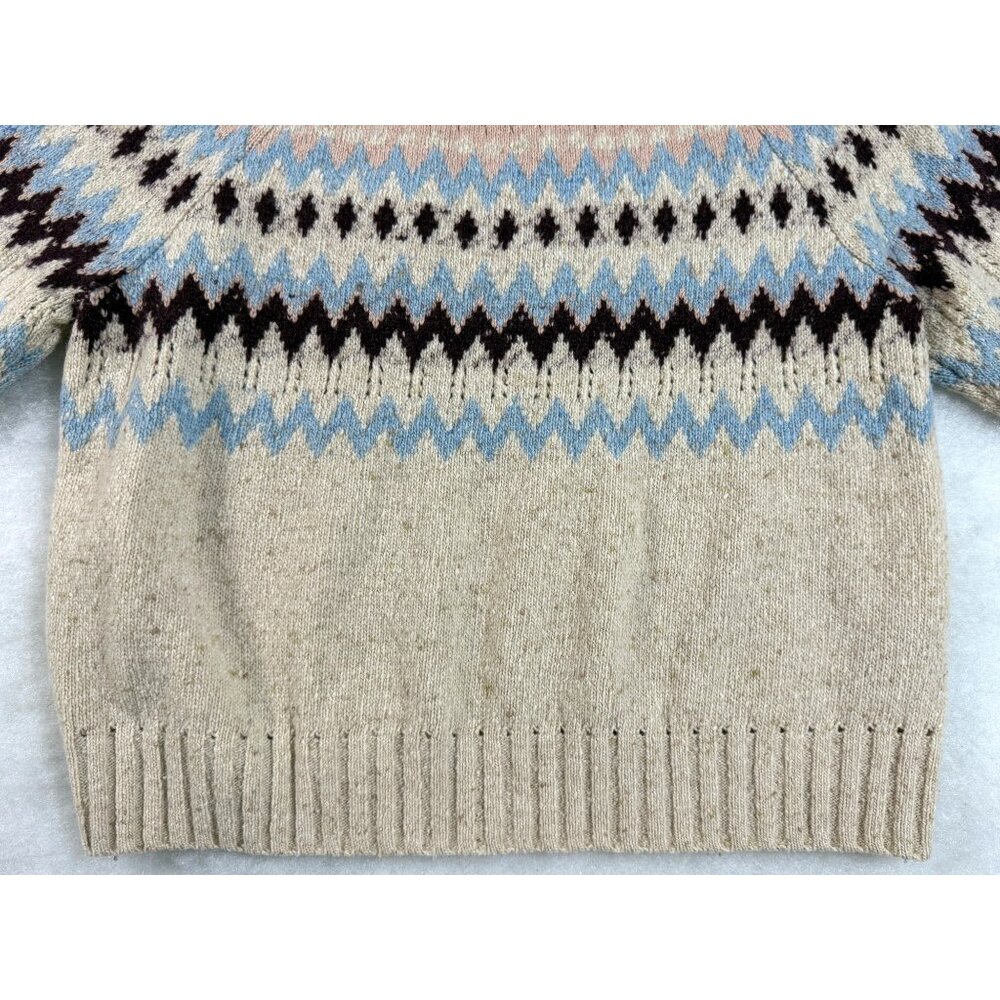 Women's Patterned Sweater - Multicolor - Picture 3 of 10